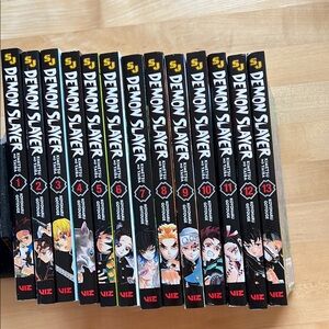 Demon Slayer Manga Collection Volumes 1-13